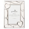 Goldbuch Metall Rahmen Hearts 13x18 cm , Hochzeitsrahmen
