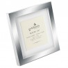 Goldbuch Modern Art Silber Rahmen 10x10 cm , Metallrahmen mit Passepartout
