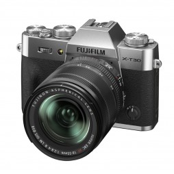 FUJIFILM X-T30 II silber VD mit XF 18-55 mm F2,8-4 R LM OIS