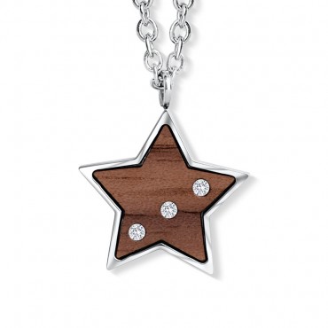 Star Anhänger mit Kette ︱CRYSTALP JEWELLERY