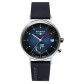 BAUHAUS UHR Blau Solar Powerreserve Indicator - Wasserdicht 5 atm 21123