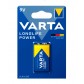 Varta Longlife Power 9V Block (6LR61) Alkaline Batterie