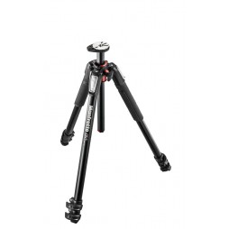 Manfrotto Stativ 055XPRO3 ohne Kopf, Mittelsäule umsteckbar und horizontal