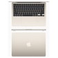 Apple MacBook Air M2 Chip Polarstern, 256 GB, 8-Core CPU, 8-Core GPU, 8 GB RAM