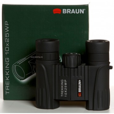 Braun Fernglas 10x25 WP Trekking Line