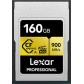 Lexar CFexpress LCAGOLD 160 GB Type A Professional Speicherkarte Gold