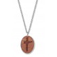 Wooden Cross Kreuz Anhänger mit Kette ︱CRYSTALP JEWELLERY