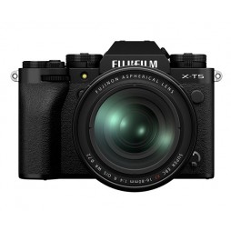 FUJIFILM X-T5 schwarz mit XF16-80 mm F4 R LM OIS