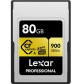 Lexar CFexpress LCAGOLD 80 GB Type A Professional Speicherkarte Gold