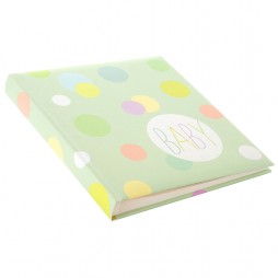 Goldbuch Babyalbum Baby Dots * 15135 30x31 cm 60 Seiten mit 4 illustrierte Seiten