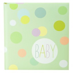 Goldbuch Babyalbum Baby Dots * 15135 30x31 cm 60 Seiten mit 4 illustrierte Seiten