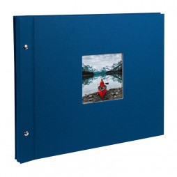 Goldbuch Schraubalbum Bella Vista blau * 28895 39x31 cm , 40 weiße Seiten