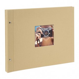 Goldbuch Schraubalbum Bella Vista beige * 28606 39x31 cm , 40 weiße Seiten