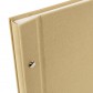 Goldbuch Schraubalbum beige * 28606 39x31 cm , 40 weiße Seiten