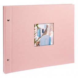 Goldbuch Schraubalbum Bella Vista rosé * 28822 39x31 cm , 40 weiße Seiten