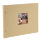 Goldbuch Schraubalbum Bella Vista beige * 28506 39x31 cm , 40 schwarze Seiten