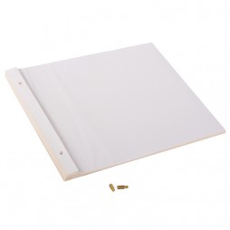 Goldbuch Ersatzblock weiß * 83078 38x30 cm mit Schrauben