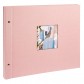 Goldbuch Schraubalbum Bella Vista rosé * 26822 30x25 cm , 40 weiße Seiten