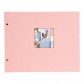 Goldbuch Schraubalbum Bella Vista rosé * 26722 30x25 cm , 40 schwarze Seiten
