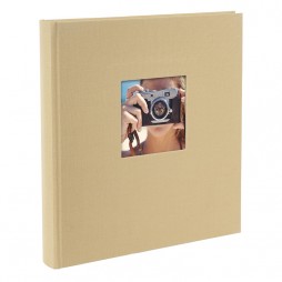 Goldbuch Fotoalbum Bella Vista beige * 27846 30x31 cm , 60 schwarze Seiten
