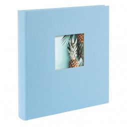 Goldbuch Fotoalbum Bella Vista himmelblau * 27949 30x31 cm , 60 schwarze Seiten