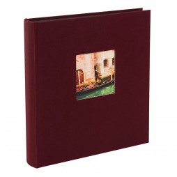 Goldbuch Fotoalbum Bella Vista bordeaux * 27972 30x31 cm , 60 schwarze Seiten