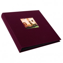 Goldbuch Fotoalbum Bella Vista bordeaux * 27972 30x31 cm , 60 schwarze Seiten