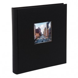 Goldbuch Fotoalbum Bella Vista schwarz * 27977 30x31 cm , 60 schwarze Seiten