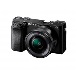 Sony Alpha ILCE-6100 + 16-50 mm OSS schwarz Kamerakit