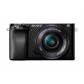 Sony Alpha ILCE-6100 + 16-50 mm + 55-210 mm schwarz Kamerakit