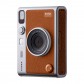 Fujifilm Instax Mini EVO braun inkl. 2x einen Doppelpack entspricht 40 Bilder