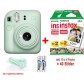 Fujifilm Instax mini 12 mint green inkl. 2x einen Doppelpack entspricht 4x 10 Bilder