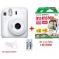 Fujifilm Instax mini 12 clay white inkl. 2x einen Doppelpack entspricht 4x 10 Bilder