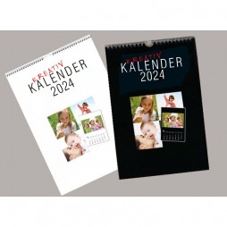 5x FOTOKALENDER BASTELKALENDER KREATIVKALENDER A5 2024 bis 15x15 cm