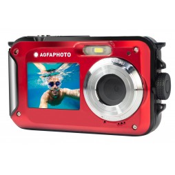 AgfaPhoto WP8000 rot Digitalkamera Wasserdicht bis 3m