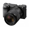 Sony Alpha ILCE-6400 + 3,5-5,6 / 18-135 mm OSS schwarz Systemkamera-Kit