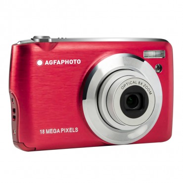AgfaPhoto DC8200 rot Digitalkamera inkl. Tasche und 16GB Karte
