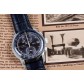 Zeppelin "100 Jahre" Herrenuhr Quarz Chronograph Blau 86703 mit Lederarmband