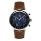 Bauhaus 2086-3 EDELSTAHL CHRONOGRAPH 41MM SOLAR POWER RESERVE Blau