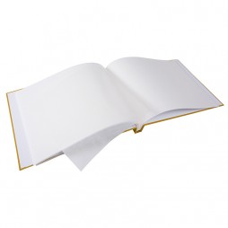 Goldbuch Schraubalbum Bella Vista senf * 26820 30x25 cm , 40 weiße Seiten