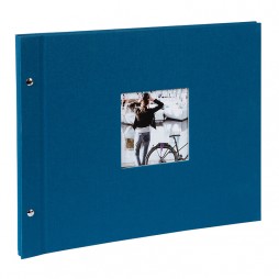 Goldbuch Schraubalbum Bella Vista Petrol * 26880 30x25 cm , 40 weiße Seiten