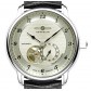 Zeppelin Friedrichshafen Automatik 85664 mit offenem Herz und Lederarmband