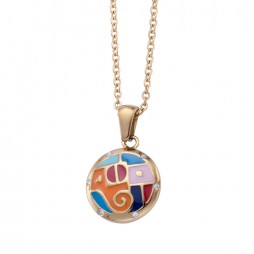 Windows small pendant Goldtone
