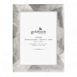 Goldbuch Lucido Silber Rahmen 13x18 cm , Metallrahmen 