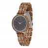 LAiMER Holzuhr Elly - Armbanduhr 100% Zebranoholz , Südtirol