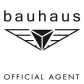BAUHAUS Damen UHR 21411 silber / weißes Zifferblatt 36 mm + Datum Damenuhr