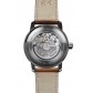 Zeppelin Atlantic Automatik beige Day Date Herrenuhr 84665 mit Lederarmband