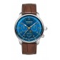Zeppelin Méditerranée Blau Herrenuhr Chronograph m. Mondphase 96363
