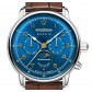 Zeppelin Méditerranée Blau Herrenuhr Chronograph m. Mondphase 96363