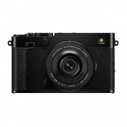 FUJIFILM X-E5 schwarz mit Fujifilm XF 23 mm f 2,8 R WR
